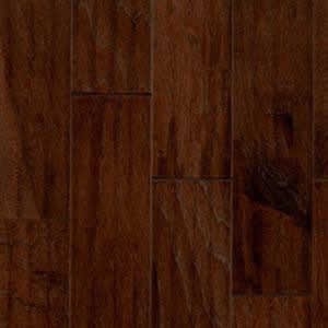 Hickory Engineered Hand Scraped Armstrong Flooring 5 Bark Brown