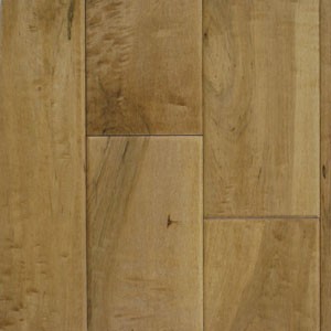 Wheat 5" Engineered Maple Hawa Hand-Scraped Flooring