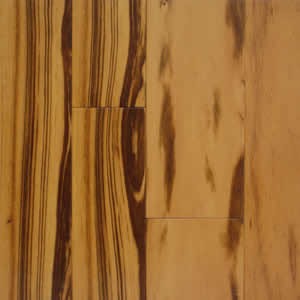 Tigerwood 3-5/8 Solid Pre-finished Flooring Natural