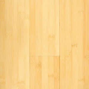 Natural Horizontal Matte Bamboo Flooring