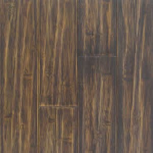 Distress Brown Black Horizontal Bamboo Flooring