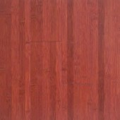 Stained Cherry Horizontal Bamboo Flooring Wide Plank