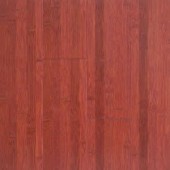 Stained Cherry Horizontal Bamboo Flooring Wide Plank