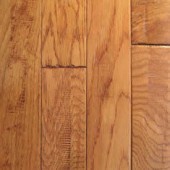 Oak Hand Sculpted Mullican Flooring 4 Gunstock